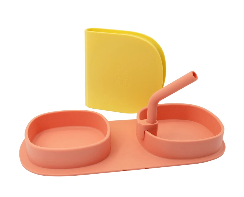 Foldable silicone baby plate (1)